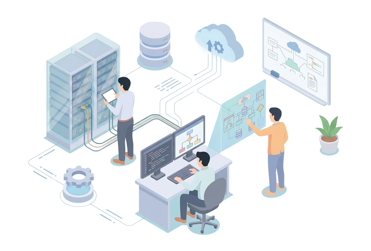 業務システム/基幹システム開発のイメージ