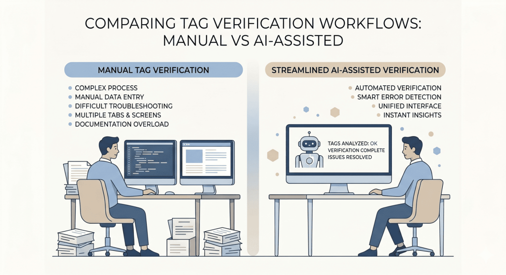 従来のタグチェックのやり方